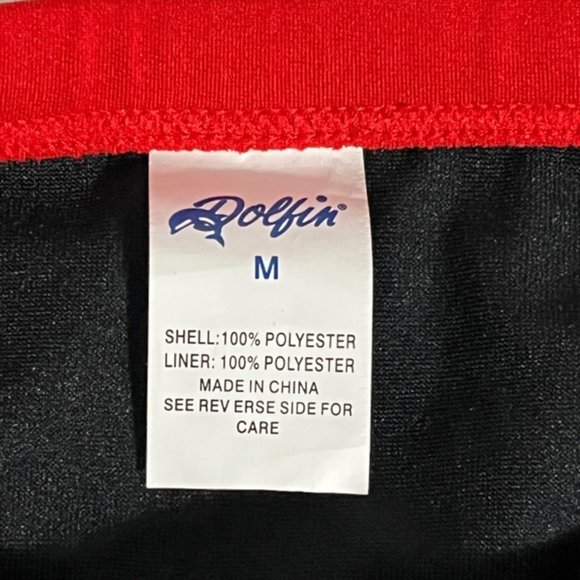 DOLFIN Red Racer Swim Briefs Men's Size M  NWT - Picture 4 of 12